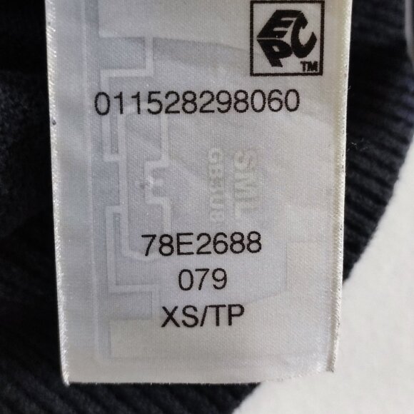 Tommy Hilfiger University style pullover men's size XS navy blue and red graphic - Picture 8 of 13